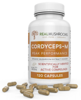 Organic Cordyceps Extract - 120 Capsules