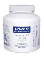 Betaine HCl Pepsin - 250 Capsules