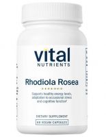 Rhodiola Rosea 3% Standardized Extract - 60 Vegan Capsules