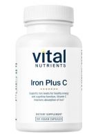 Iron Plus C 20 mg/200 mg - 100 Vegan Capsules