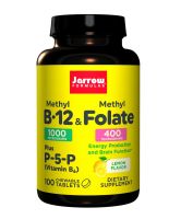 Methyl B-12 & Methyl Folate Lemon - 100 Chewable Tablets