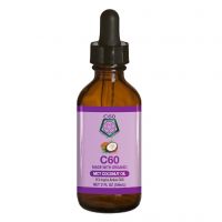 C60 in Organic MCT Coconut Oil - 2 oz.