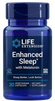 Enhanced Sleep with Melatonin - 1.5mg, 30 Vegetarian Capsules