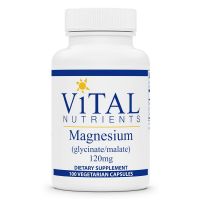 Magnesium (glycinate/malate) 120mg - 100 Capsules