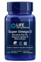 Super Omega-3 EPA/DHA with Sesame Lignans & Olive Extract (Enteric Coated) - 60 Softgels