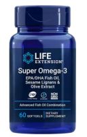 Super Omega-3 EPA/DHA with Sesame Lignans & Olive Extract - 60 Softgels