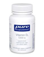 Vitamin D3 25 mcg (1,000 IU) | 60 capsules