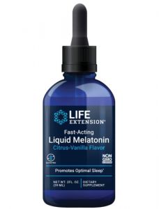 Fast-Acting Liquid Melatonin Citrus-Vanilla Flavor