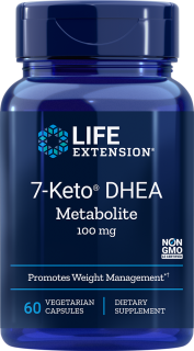 7-Keto® DHEA Metabolite - 100mg, 60 Vegetarian Capsules