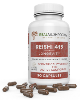 Organic Reishi Mushroom - 90 Capsules