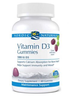 Vitamin D3 Gummies Wild Berry - 60 Gummies