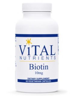 Biotin 10mg - 60 Vegetarian Capsules