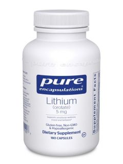 Lithium (orotate) 5 mg | 180 Capsules