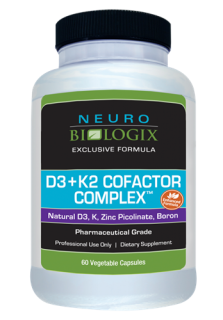 Vitamin D3+K2 Cofactor Complex - 60 Capsules