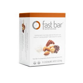 Fast Bars Nuts & Cacao Chips | Box of 10
