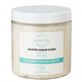 Whipped Sugar Scrub - Milky Rich (8 oz jar)`