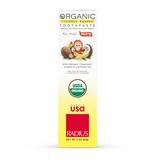 USDA Organic Children's Toothpaste - Coconut Banana, 3 oz