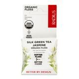 USDA Organic Floss - Silk Green Tea Jasmine, 33 Yds - 6 pack