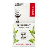 USDA Organic Floss - Peppermint, 55 Yds - 6 pack