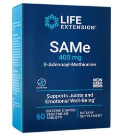 SAMe - 400 mg, 60 Enteric-Coated Vegetarian Tablets
